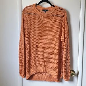 Sanctuary Open-Knit/ Mesh Sweater - Women's M